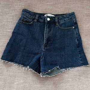 NWOT Zara denim shorts